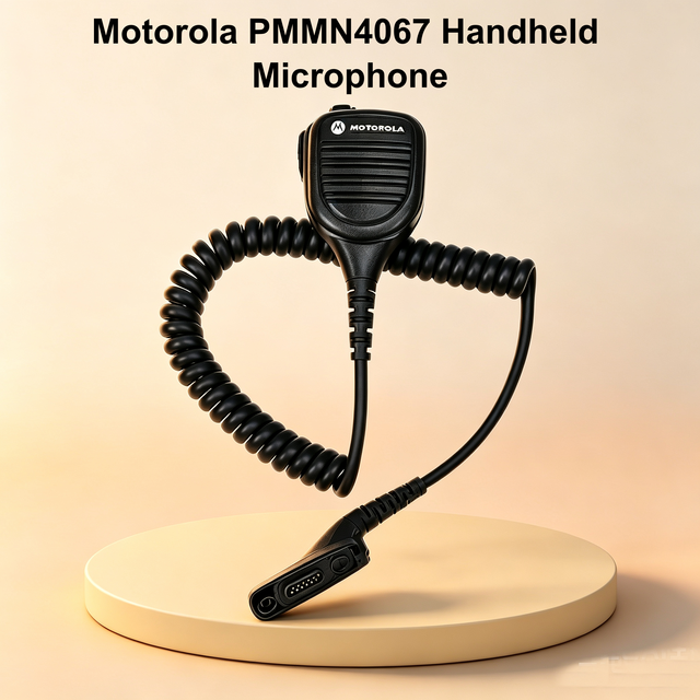 Motorola PMMN4067 IMPRES IP64 ATEX Intrinsically Safe Remote Speaker Microphone with Windporting for Walkie Talkie XPR7550EX