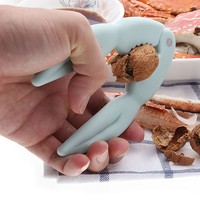 HelloWorld Nouveaux outils de fruits de mer Crab Crab Craker en plastique chaud Pince Outils de fruits de mer Homard Cracker Crab Cracker Ensemble d'outils de fruits de mer