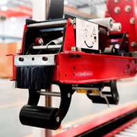 Chine usine scellant automatique à grande vitesse de carton bas et haut joint de bande pour la machine à emballer de caisse de papier alimentaire