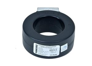 Transformateur de courant YOKINS 400/5A, CT 400A pour ampèremètre, CT rond en polycarbonate RT58 avec bornes et capuchon de protection - Product Image 4