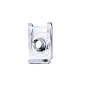 Support de fixation en U en métal pour plaque d'immatriculation, remplacement et réparation, ajustement universel - Product Image 1