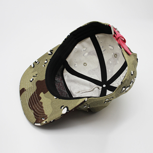 Custom 5 Panel Unstructured Hat Camo Color with 3D Embroidery Logo Letter Sports Outdoor Image Baseball <strong>Cap</strong> <strong>Snap</strong> Back Hat - Product Image 5