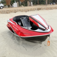 Mini Bote a Motor de Alta Calidad Personalizado para Deportes Acuáticos, Jet Ski de Gasolina para 2 Personas