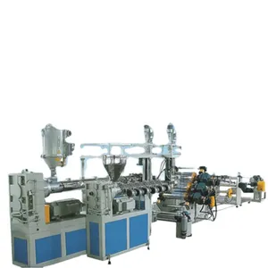 Ligne de production d'extrusion de feuille/panneau de plastique PE PP PS Machine de fabrication de feuille complète en usine