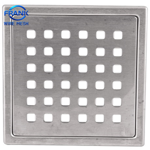 Tôle perforée galvanisée de 3 mm d'épaisseur pour grilles d'évacuation des eaux pluviales, couvercles d'égouts, systèmes de drainage industriels - Découpe et soudure disponibles - Product Image 1