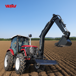 Tracteur agricole haute performance 100 CV, 120 CV, 140 CV avec démarrage électrique et boîte de vitesses 4x4 pour la vente en gros - Meilleures ventes - Product Image 1