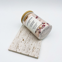 Sels de bain naturels pour les pieds, soin personnel, sel rose de l'Himalaya, sels d'Epsom relaxants pour femmes, sels de bain aux huiles essentielles avec fleurs