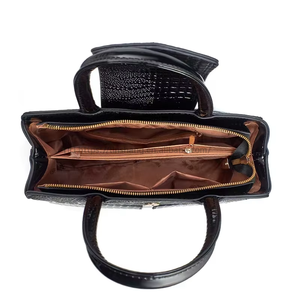 Nouveaux sacs à bandoulière en cuir PU matelassé de luxe pour femmes, sacs à main et pochettes à motif alligator, vente en gros - Product Image 3
