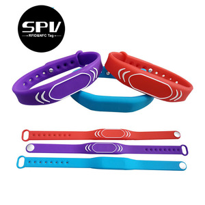 Không thấm nước tùy chỉnh thụ động RFID NFC ntag 213 Mifare cổ điển 1K Mifare siêu nhẹ C ban nhạc Silicone dây đeo cổ tay vòng đeo tay - Product Image 2