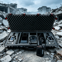 Détecteur de vibrations acoustiques et optiques multi-mode avec connexion, filtre anti-bruit 25 niveaux, capteur de présence de victimes sous les débris de tremblement de terre