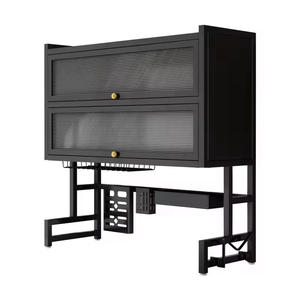 Estante versátil de hierro para fregadero de cocina, escurridor de platos, vajilla para el hogar, cuencos, platos, caja de almacenamiento, organizador de baño, Herramientas de limpieza - Product Image 3
