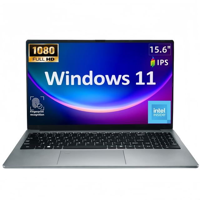 Hot Deal 15.6 Inch Windows 11 Business Laptop Intel N5095 16GB RAM 512GB SSD Office Notebook for Home