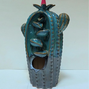Wholesale Custom Ceramic Incense Burner Porcelain Waterfall <b>Aroma</b> <b>Diffuser</b> for Aromatic Use - Product Image 6