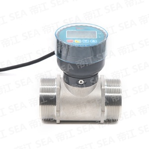 Màn Hình Hiển Thị Kỹ Thuật Số LCD Truyền Thông Bánh Xe RS485 Đồng Hồ Đo Lưu Lượng & Tốc Độ Dòng Chảy Kiểm Soát Lưu Lượng DN50 2 ''Ren SUS - Product Image 3