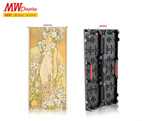 Affichage publicitaire LED extérieur en aluminium moulé sous pression 500x500mm, grand panneau mural pour façade de bâtiment, pour promotion commerciale
