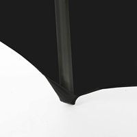 Blanc universel extensible élastique fête de mariage pliable Spandex chaise pliante couvre Spandex pour événements chaises pliantes