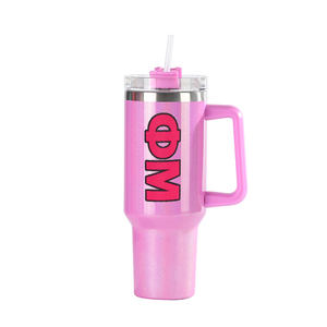 Sorellanza isolata da 40 once tazza da viaggio sorellanza migliore amica di sorellanza regali di fraternità tazze greche da 40 once bicchiere da confraternita - Product Image 5