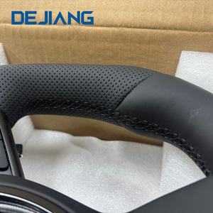 Volante in Pelle Traforata Nera M Sport per <span class=keywords><strong>BMW</strong></span> Serie F F10 <span class=keywords><strong>F30</strong></span> F31 F32 <span class=keywords><strong>F20</strong></span> E92 E60 X6 E71 X5 E70 M3 M4 - Product Image 5