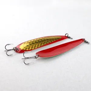 SUPERIORFISHING sendok umpan bergerak, sendok Memancing Trolling, umpan grosir umpan pancing OEM logam Spinner sendok