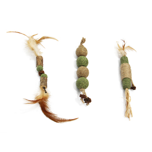 Gran oferta, juguete duradero para masticar madera para mascotas, Juguetes Divertidos de hierba gatera para mascotas, diseño a prueba de mordeduras para reducir el estrés - Product Image 3