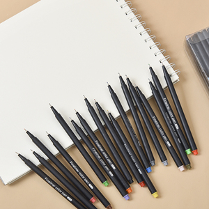 Penna Acquerello Giorgione all'Ingrosso con Campione Gratuito, Punta da 0,4 mm, 24 Colori, Fineliner, 24 Modelli, Penne in Materiale PET per Fornitori - Product Image 2