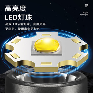 Lampe frontale LED rechargeable Rocky BL-T40 5W, portée 100-200m, pour camping et exploitation minière - Product Image 1