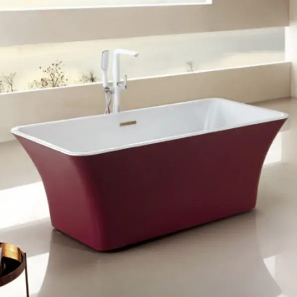 Wholesale customized free standing tub portable bathtub for adults