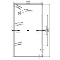 Module Solaire Monocristallin PERC N-Type Noir Grand Format Taoistic Tier 1 12BB 650-675W pour Grandes Installations