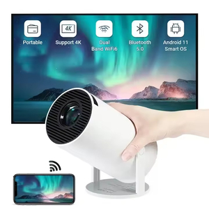 Junuo Hy300 Pk3326 Mới Hy300 Pro Proyector Android 11 Video Projecteur Đầy Đủ HD 720P Văn Phòng Nhà Thông Minh Xách Tay Mini Máy Chiếu - Product Image 1