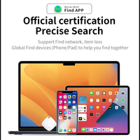 Apple Find My Smart Airtag Style Tracker pour clés, portefeuille, bagages, protection de voyage avec positionnement précis