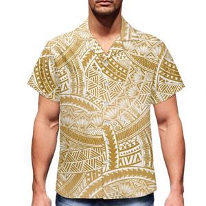 Camicie in Spandex e Poliestere 2024, Stampa Floreale Tribale Polinesiana <span class=keywords><strong>Marrone</strong></span> e Bianca Fiji Tonga, <span class=keywords><strong>Camicia</strong></span> da Bowling Personalizzata da <span class=keywords><strong>Uomo</strong></span> con Maniche e Bottoni - Product Image 4