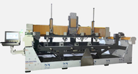 Máquina de Grabado en Piedra CNC de 4 Cabezas JK-0510s-4, Controlada por PLC, con Husillo Refrigerado por Agua de 5.5kW*4, Alta Rigidez y Personalizable