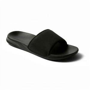 <span class=keywords><strong>Sandalias</strong></span> <span class=keywords><strong>Reef</strong></span> One Slide para Hombre, Negras, Impermeables, Sintéticas, Punta Abierta, Talla 6M - Product Image 1