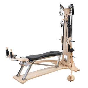 <span class=keywords><strong>Precio</strong></span> al por mayor Servicios OEM Romany Equipo de Pilates Reformer de madera de arce resistente, ecológico y seguro con alambre de piano importado - Product Image 6