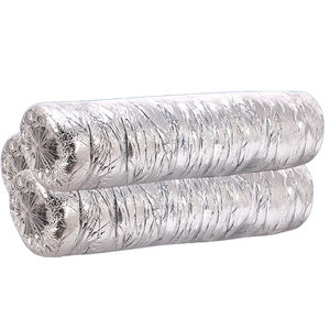 Tissu en fibre de verre isolant flexible résistant aux hautes températures, épaisseur 15 mm, longueur 7 m/9 m, pour <span class=keywords><strong>tuyau</strong></span> de climatisation HVAC - Product Image 1