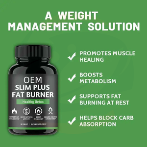 Natuurlijk kruidensupplement Slim Plus vetverbrander tabletten & capsules natuurlijke detox <span class=keywords><strong>beauty</strong></span> afslanksupplement - Product Image 3