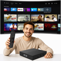 Nouvelle Box TV Intelligente 2026 8K 60fps WiFi 6 Android 14 Lecteur Multimédia Personnalisé Box OTT AVEC GOOGLE VOICE