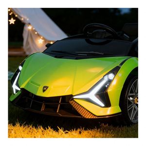 Auto Eléctrico de Juguete para Niños, de Plástico, con Reproductor de Música MP3, Diseño Seguro y Duradero, Movimiento Suave, para Niños de 2 a 4 Años - Product Image 2