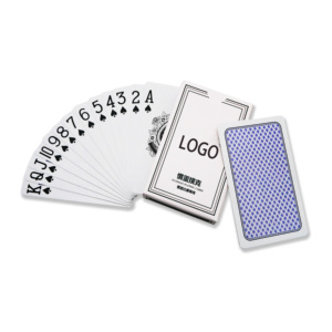 Impression personnalisée en gros, conception de logo personnalisée, cartes à <span class=keywords><strong>jouer</strong></span> de <span class=keywords><strong>poker</strong></span> de haute qualité en papier marqué - Product Image 2