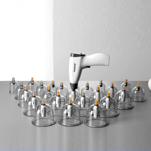 Hot Selling 12-teiliges hochwertiges elektrisches Vakuum-Schröpf gerät Gutes Hijama-Schröpfset für Körper, geeignet mit Schröpf pumpe - Product Image 2