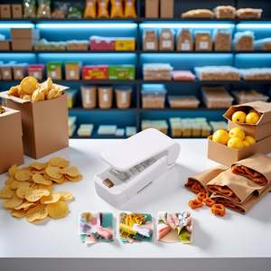 Petite mini machine à sceller les collations pour la maison intelligente Sac en plastique ménager Artefact d'étanchéité sous vide pour la conservation des aliments - Product Image 2