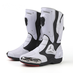 <span class=keywords><strong>Botas</strong></span> Profesionales para Motociclismo de Carreras, Calzado Protector de Caña Alta para Pista y Carretera, Resistentes a Impactos y Transpirables - Product Image 5