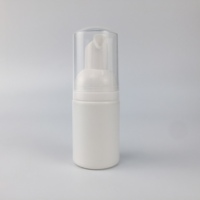 Bouteilles de mousse de savon liquide transparent PET de taille de voyage de 30ml avec pompe pour nettoyant pour le visage et le shampooing
