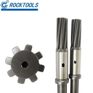 Adaptateur de tige Atlas Copco COP 1840EX T45 T51 770 mm 60 mm en acier allié forgé pour <span class=keywords><strong>barre</strong></span> de frappe de perceuse d'établi - Product Image 1