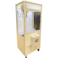Machine à griffes personnalisée blanche pour peluches, distributeur de jouets vidéo à monnayeur pour enfants, type Gachapon
