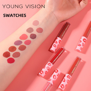 Young Vision Matte <b>Lip</b> Gloss 1ml Long Lasting Velvet Liquid Lipstick For Women - Product Image 1