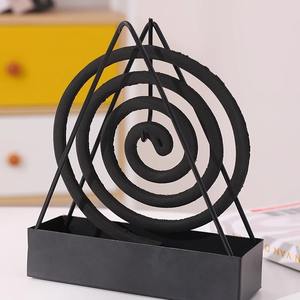 חתול ובצורת עץ ובצורת עץ, קטורת מבער חוט מתכת עמיד חוט יתוש עם מגש האפר עיצוב ייחודי לעיצוב הבית - Product Image 6