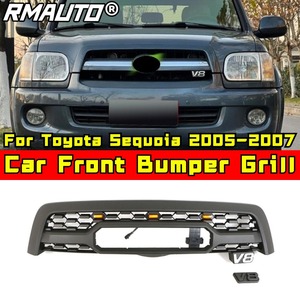 สำหรับ Toyota Sequoia 2005-2007 กระจังหน้ารถยนต์ กระจังหน้าแบบแข่ง ชุดแต่งกระจังหน้ารถยนต์ อุปกรณ์ตกแต่งรถยนต์ - Product Image 1