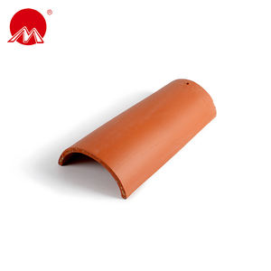 Tuile <span class=keywords><strong>demi</strong></span>-<span class=keywords><strong>ronde</strong></span> M1504, tuile à crête, tuile de toit courbe - Product Image 2