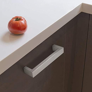 Customized Modern Kitchen <strong>Drawer</strong> Dresser Cabinet Cupboard Wardrobe Handle Stainless Steel Hollow <strong>Square</strong> Bar Pull Handles - Product Image 6